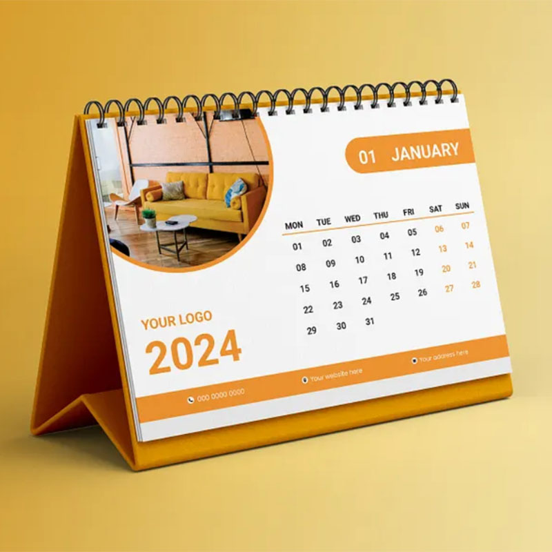 Customized Desk Calendar